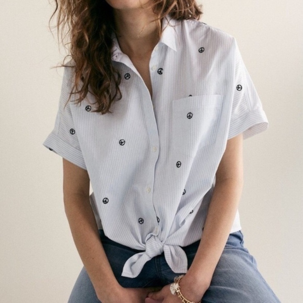 Madewell button up ✨
